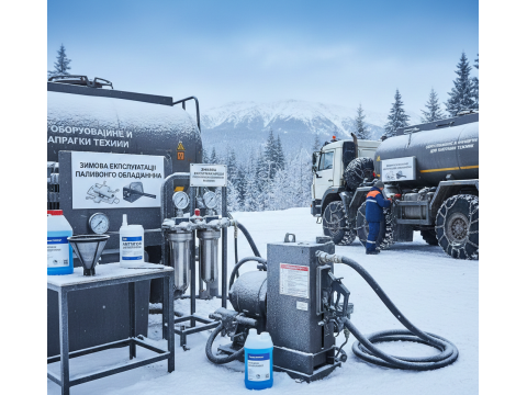 Зимова експлуатація паливного обладнання: як уникнути парафінізації та поломок