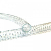 Шланг PVC прозрачный с металлической спиралью 25 мм Piusi